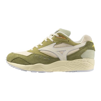 Zapatillas Mizuno Contender Mujer - Verde Oliva / Beige - Chile M158YZDXFH